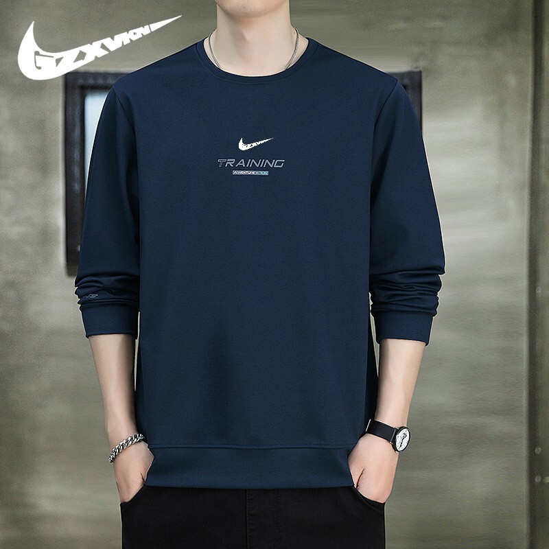 Men's 2026 Autumn Long Sleeve Sweatshirt Versatile Outdoor Sports Casual Crew Neck Solid Color Loose Fit Couple's Top for Women Men's 2026 Autumn Long Sleeve Sweatshirt Versatile Outdoor Sports Casual Crew Neck Solid Color Loose Fit Couple's Top for Women