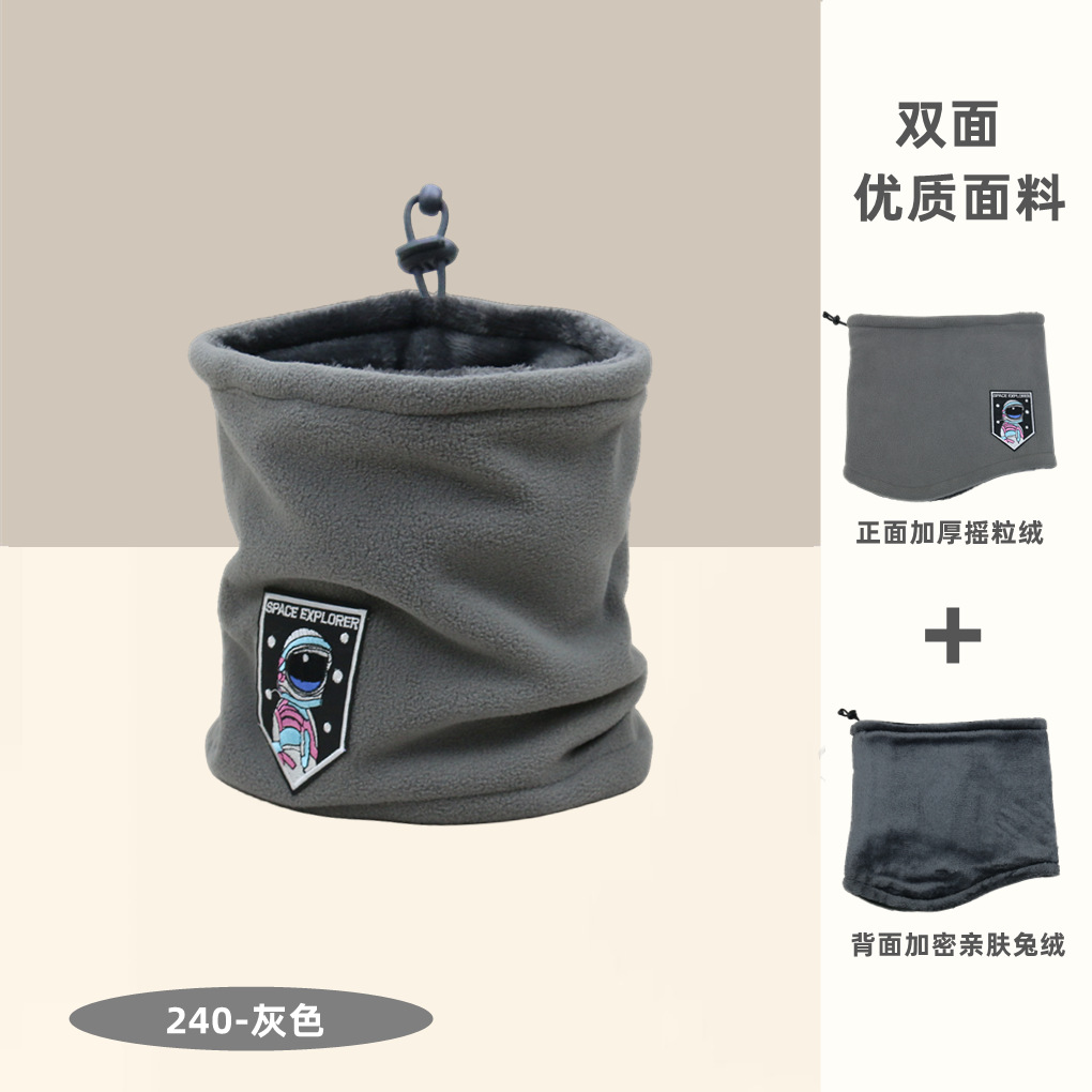 Piman Duo-cubierta para el cuello a prueba de viento para ciclismo, máscara con capucha cálida de lana polar para deportes al aire libre, invierno, otoño e invierno