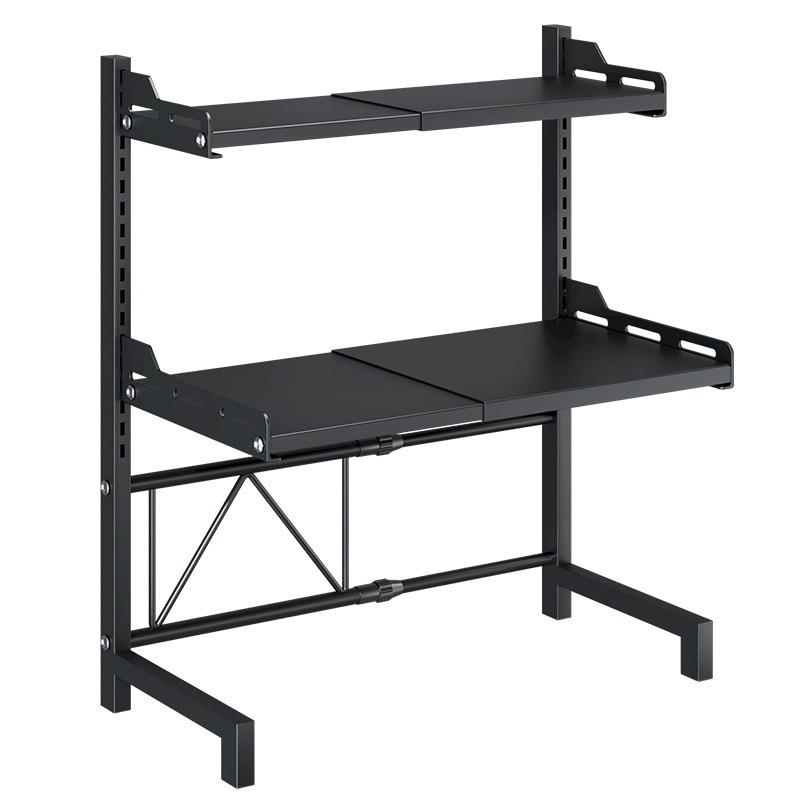 Estante de almacenamiento multifuncional de cocina estante de microondas doméstico estante de almacenamiento de aire retráctil para freidora