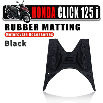 Honda Click 125I V1: Electric vehicle foot mat - all-black