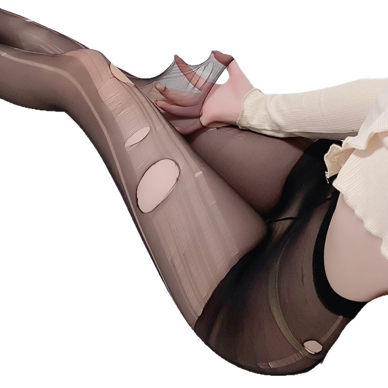 Más el tamaño de las medias sexy elástico de fondo de las mujeres pantimedias hermana gorda 200 Jin se puede usar fuera de pareja sexy estimulación