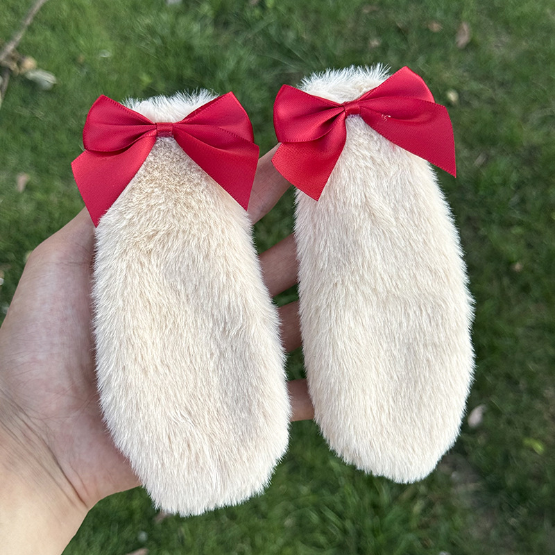 귀 빨간색 활-노란색