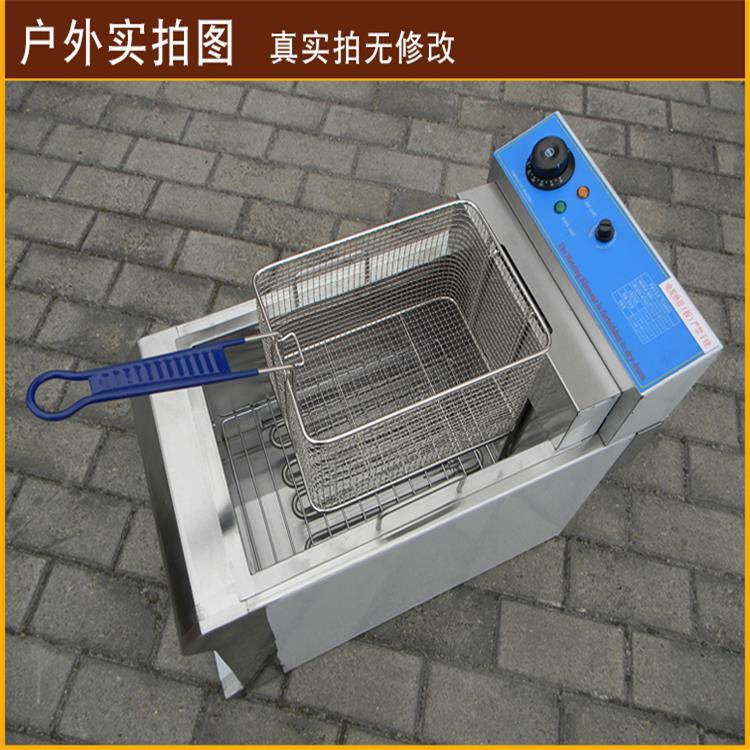 903电炸炉杰冠油炸锅鸡翅鸡排电炉商用12.5L大容量炸炉