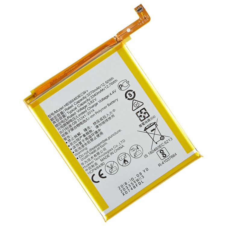 Para Honor 6X Batería de polímero de iones de litio 3340mAh HB386483ECW