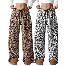 U 69221 Animal Print Wide Leg Pants ���y���ѝ �羳�W��