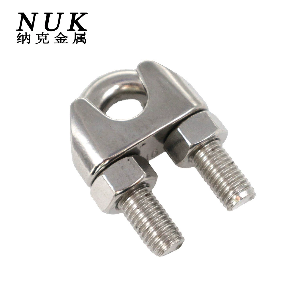 Патрон DIN741 Немецкий Стандартный U-образный патрон из нержавеющей стали 304 аксессуары для морского оборудования Тросовый патрон