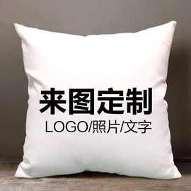 专业定制抱枕私人订制床上抱枕双面照片明星动漫图片印制DIY礼物