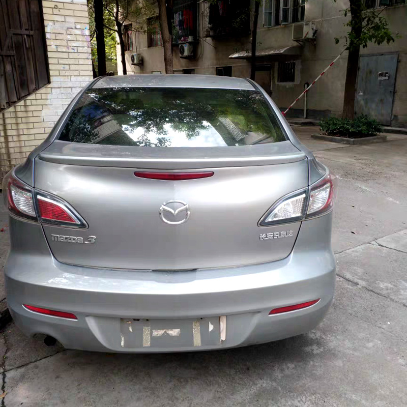 Suitable for 2011-2013 Mazda 3 Starling Rear Wing M3 Starling Special Modified Punch-Free Pressure Rear Wing
