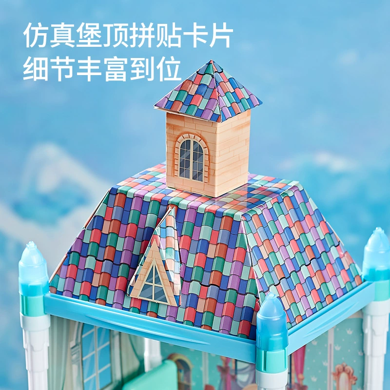 К castle, конструктор, детская игрушка, семейный дом кукольный дом, вилла для принцессы, набор