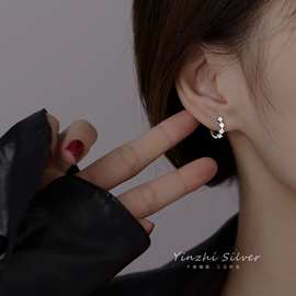 菱形小众设计感2021年新款潮耳钉耳环女耳饰夏季