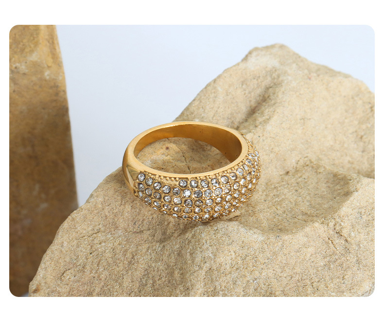 Minimalist Starry Sky Cz Diamond Designer Ring Luxury Style_voghion.com