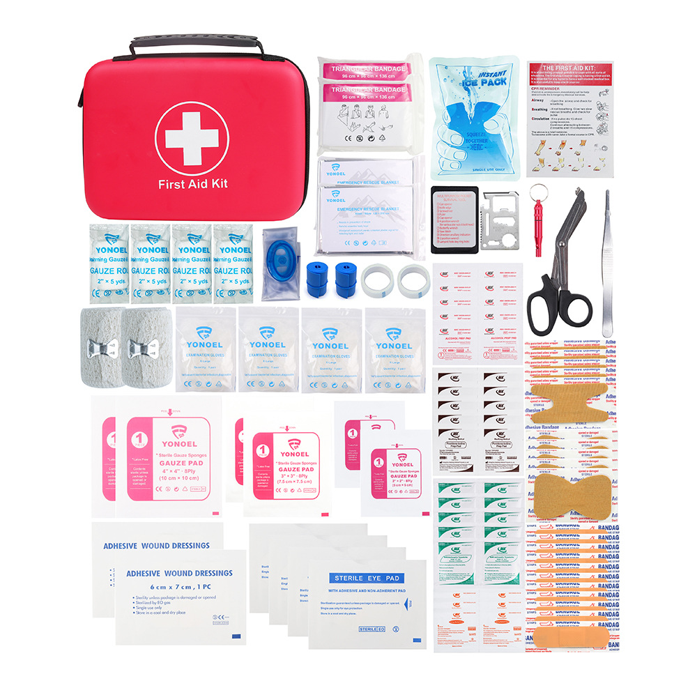 Factory Direct Sales Large Eva First Aid Box Outdoor Medical Travel Home Office Medical Emergency Kit First Aid Box