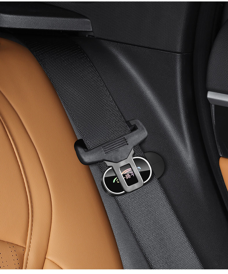 Car Seat Belt Anti-Wear Magnetic Clip Car Interior Accessory Passenger Seat Belt Anti-Collision Anti-Noise Limiter