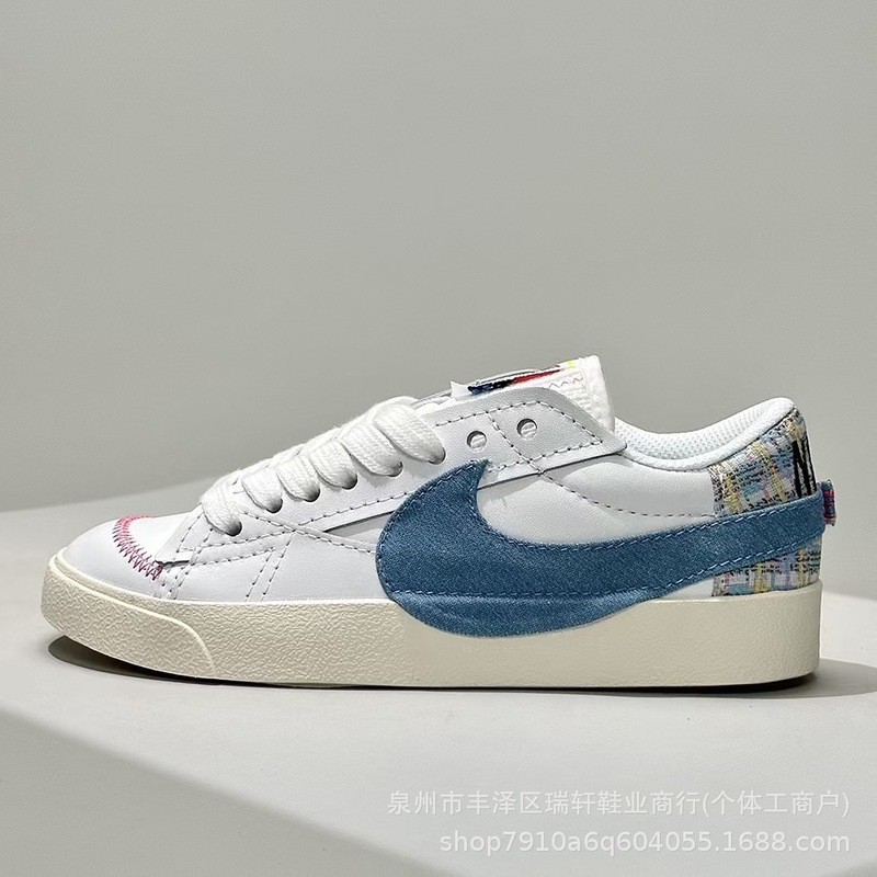 莆田鞋 Blazer Low’77 复古经典低帮百搭开拓者男女休闲运动板鞋|undefined