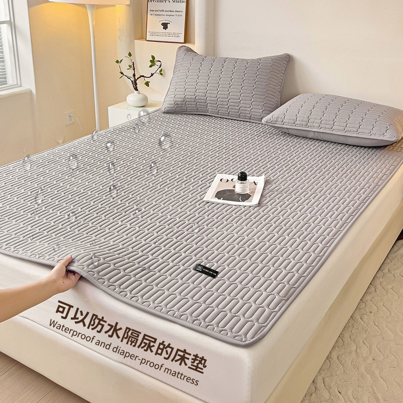 리사 방수 매트리스 패드 [스타 그레이]