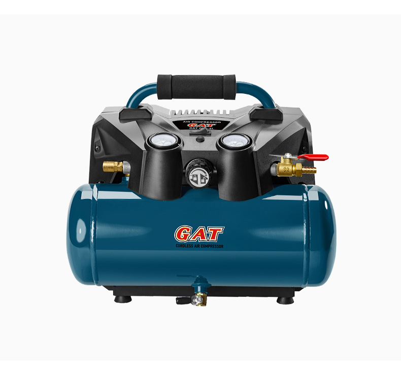 Cordless Air Compressor Oil-Free Silent Small Air Compressor Multifunctional Portable Practical Wireless Inflatable Pump