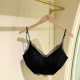 2025 French-Style Light Luxury Lace Thin One-Cup Bra with Large Backless Design, Invisible Beautiful Back Underwear, Seamless Skin-Friendly Wrap Bra