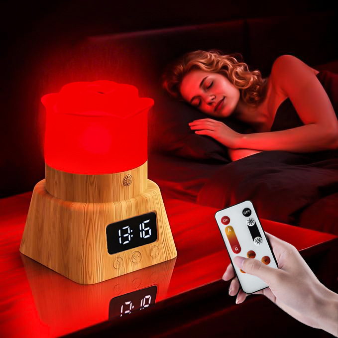 26 Popular Models of Stepless Dimming 670Nm Red Light Night Light, Bedroom Relaxation Light, Touch-Controlled Baby Light, Dormitory Sleep Light