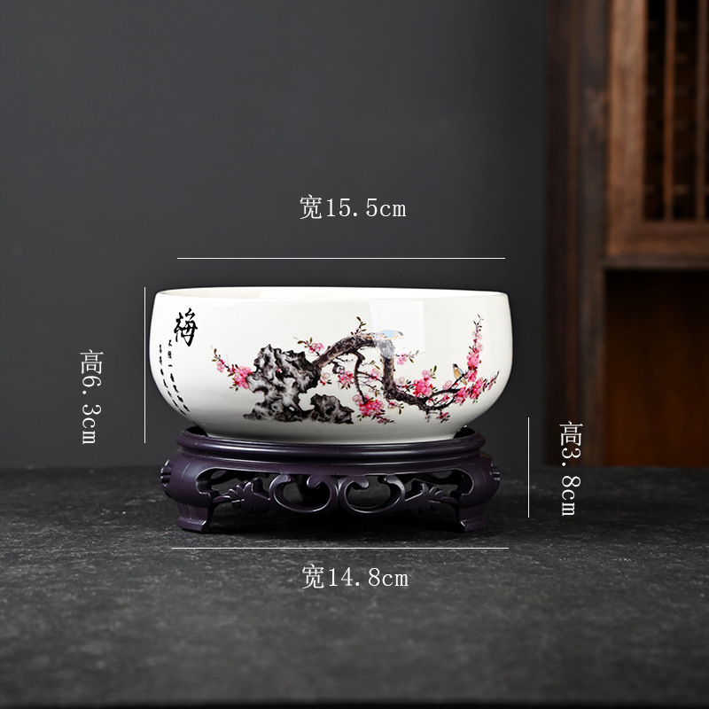 Cuenco de nenúfares, flores de cobre, macetas especiales con paletas, utensilios hidropónicos de cerámica, macetas grandes para el hogar, liquidación al por mayor