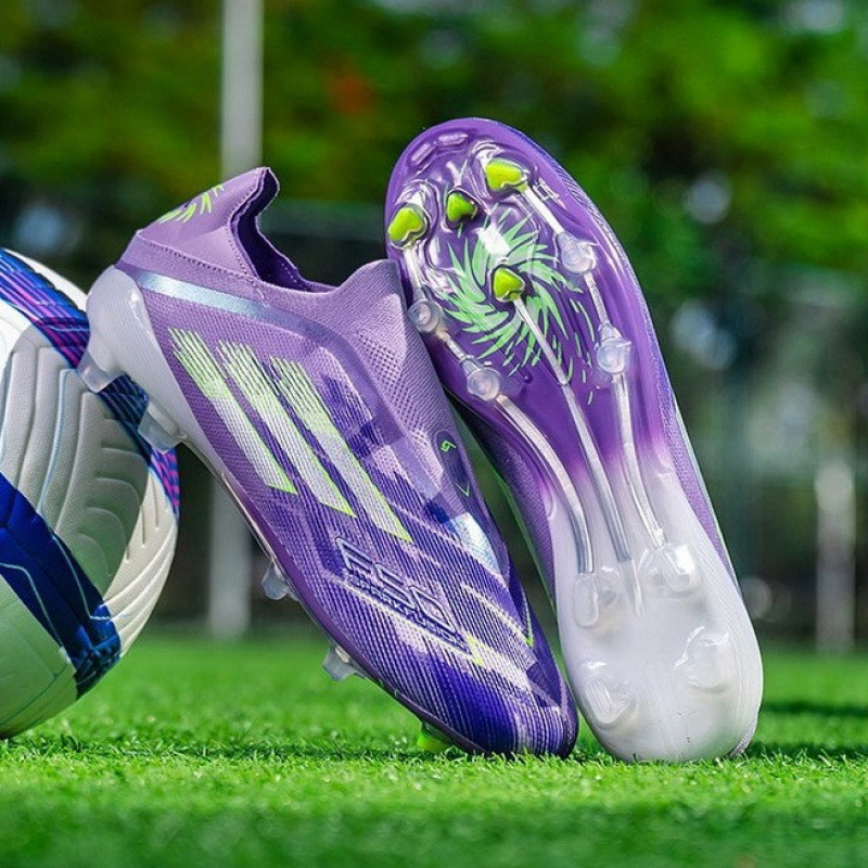 Tenis de Fútbol de Entrenamiento para Hombre F50 de Gamuza y Caucho TPU Transpirable para Césped Natural y Artificial