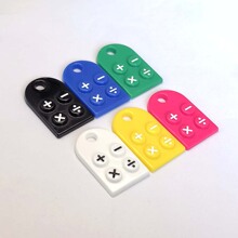 新款diy树脂配件彩色计算器积木耳饰包包手机链钥匙扣配饰批发