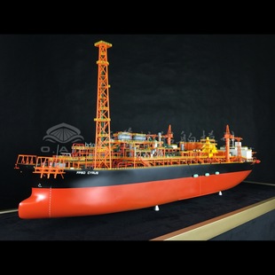 160cm offshore oil ship model shipyard develops custom-made FPSO oil storage ship model Haiyifang ship model factory