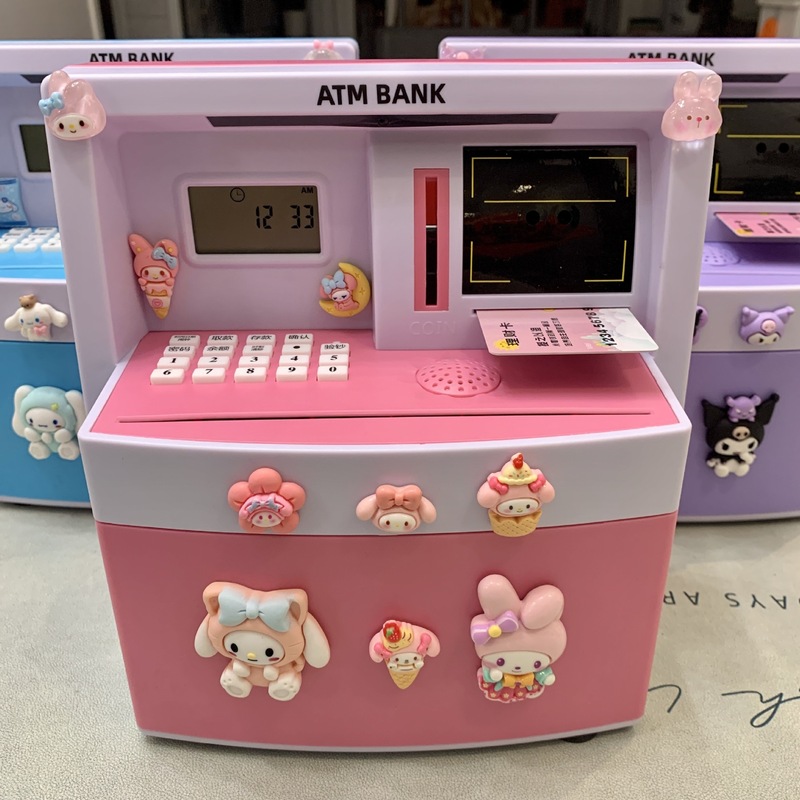 顔認識atm貯金箱スマート小学生子供大人パスワードボックス女の子男の子2024新しいスタイル|undefined