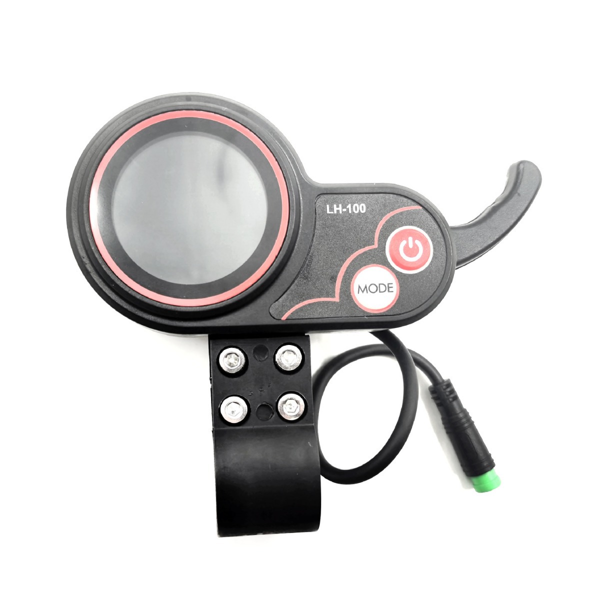 5-pin 60V electric scooter LH-100 instrument panel with LCD color screen and accelerator lever