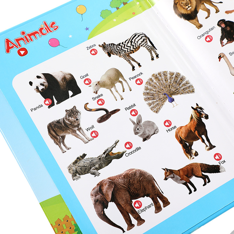 Inglés infantil enseñanza temprana con el dedo de lectura de audiolibros infantiles inglés iluminación cognitiva libros de lectura electrónicos inteligentes juguetes