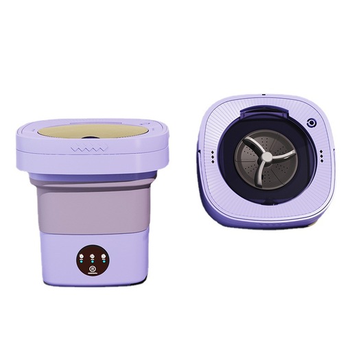 Original equipment manufacturer foldable washing machine portable wash and dry integrated automatic underwear and socks dormitory simple laundry miracle