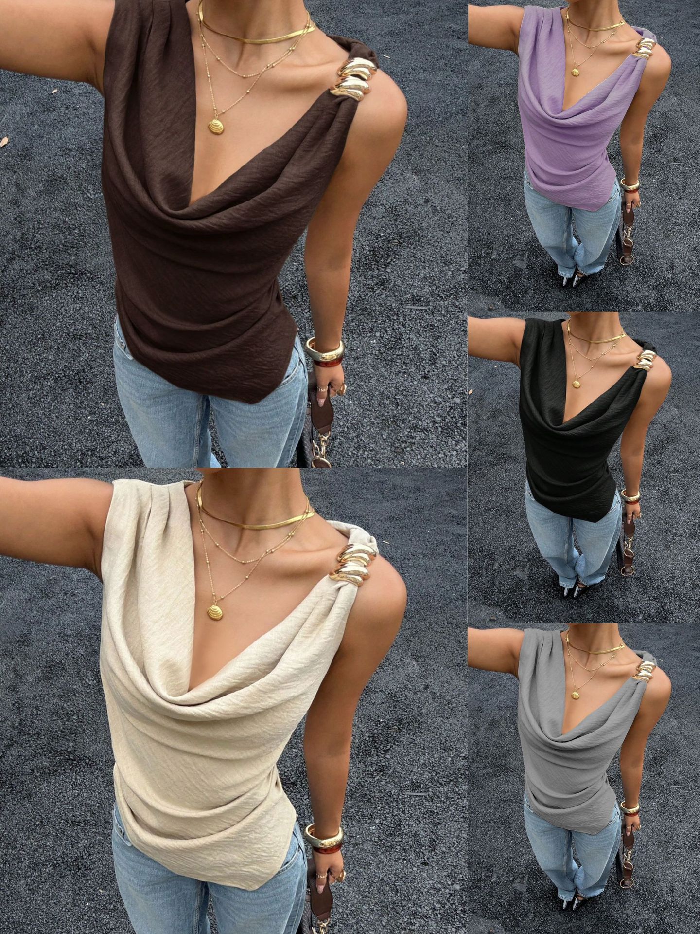 summer metal vest