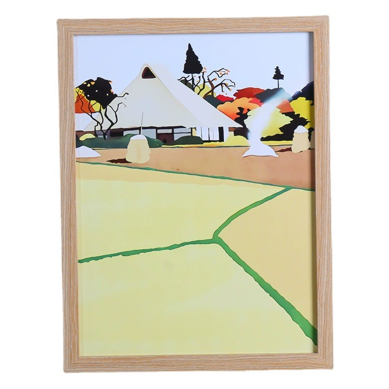 Деревянная рамка для фотографий ручной работы