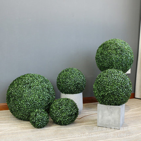 Simulation grass ball Milan grass ball plastic flower ball…
