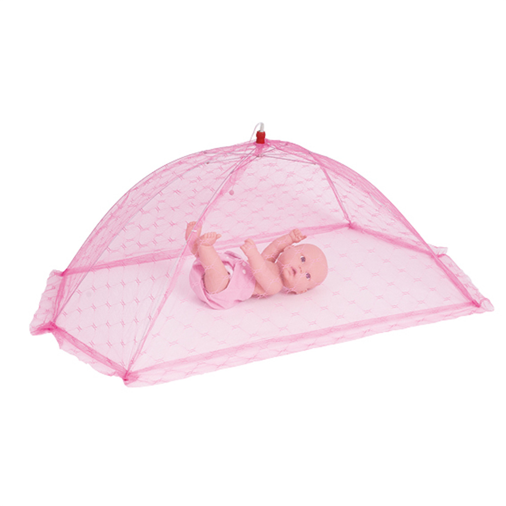 Export Baby Umbrella Mosquito Net Southeast Asia Baby Mosquito Protection Enlarged and Encrypted Foldable Universal Bottomless for Newborns