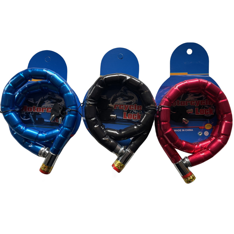 Candado de cable de acero resistente para bicicleta, motocicleta y puertas de tienda, diseño duradero, suministro directo de fábrica
