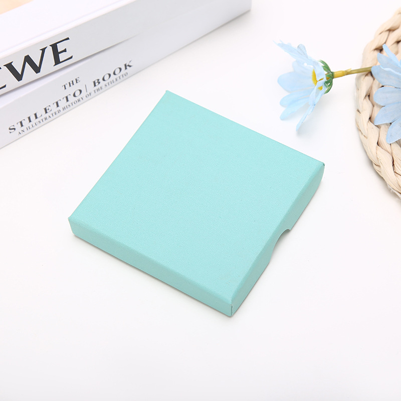 Solid Color Pattern Fashion Style Fashion Solid Color Paper Jewelry Boxes 1 Piece