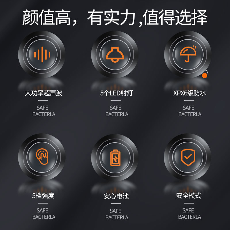 Transfronterizo eléctrico portátil irrigador dental eliminación de piedra dental limpiador ultrasónico dental diente inteligente instrumento de belleza hogar lavadora de dientes