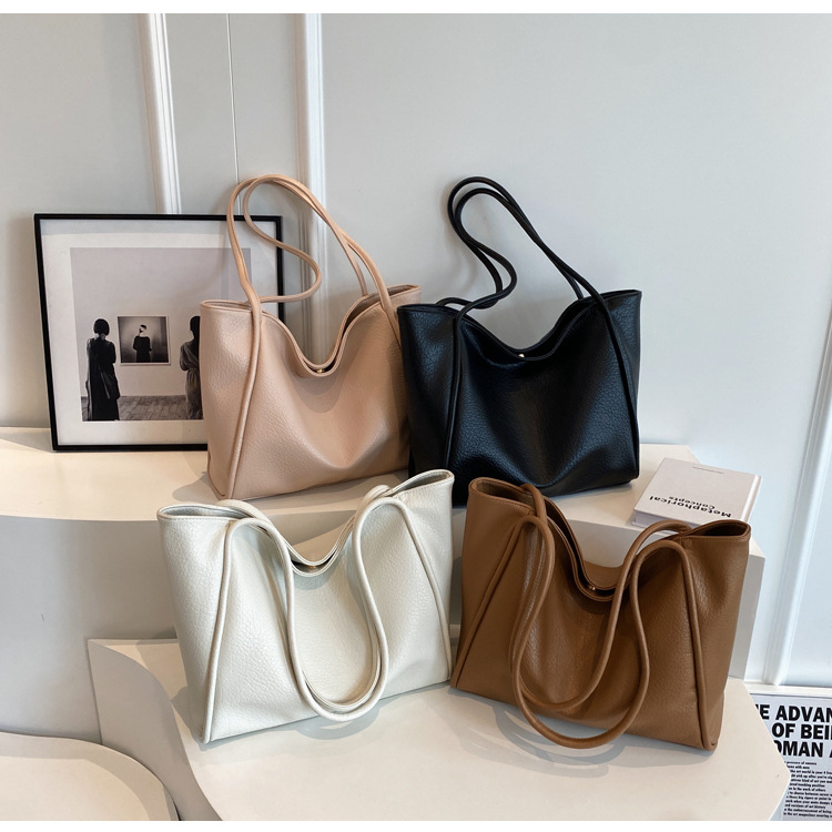 Premium Women's Shoulder Bag Large Capacity Commuter Tote Bag_voghion.com