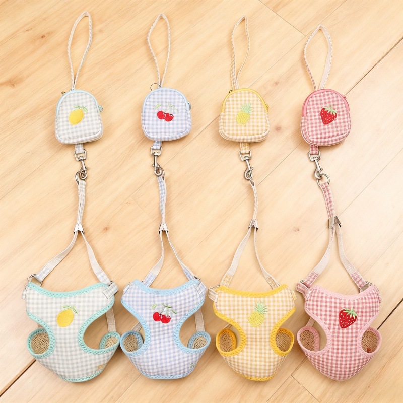 Cable de tracción para gatos confortable y ajustable chaleco de tracción para perros, perros pequeños y frescos para mascotas image 3