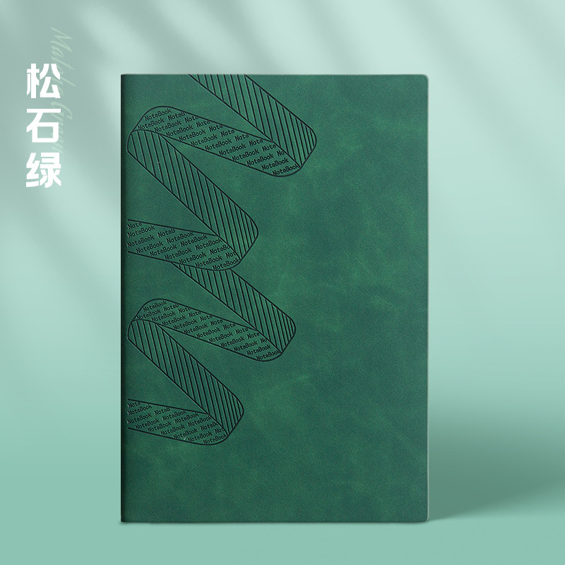 跨境笔记本礼盒套装新款a5加厚本子办公会议记事本可刻字可印logo|undefined