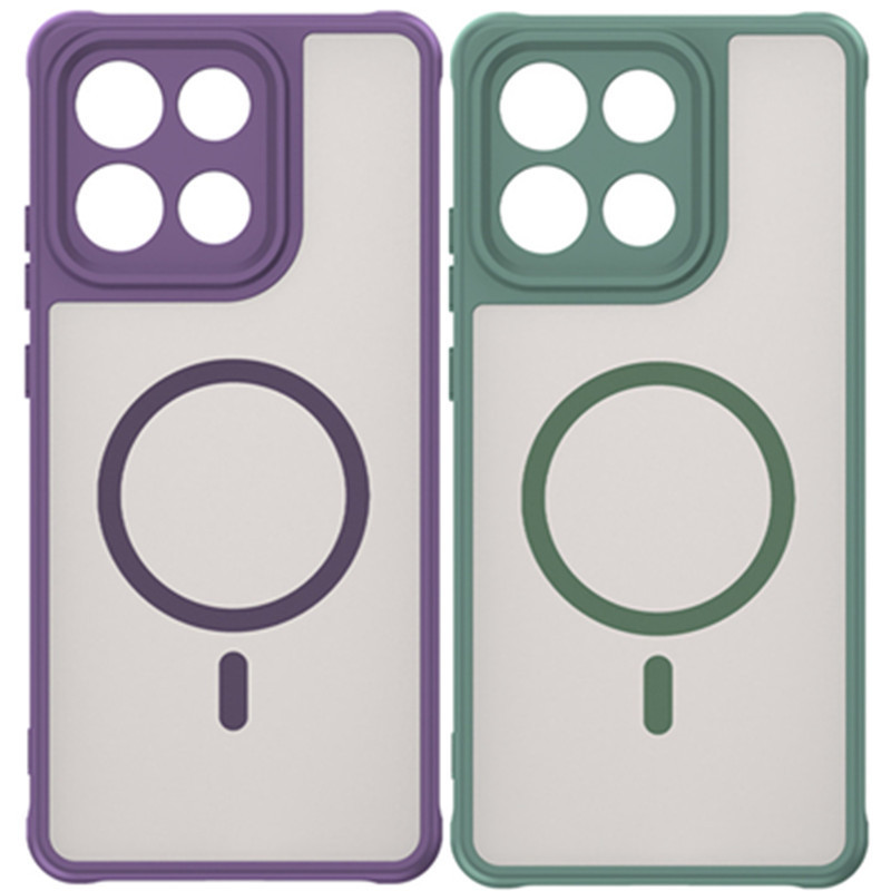 Skin-Sensitive Magnetic Moto G86 Mobile Phone Case Suitable for Motorola Edge 2025 Frosted 60 Semi-Transparent G56 Cross-Border