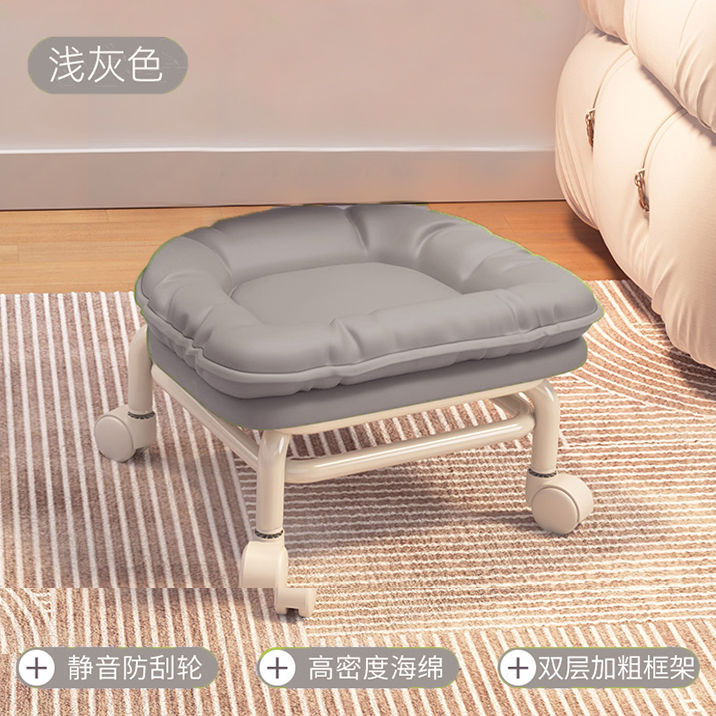 Cojín cómodo gris claro + apilado