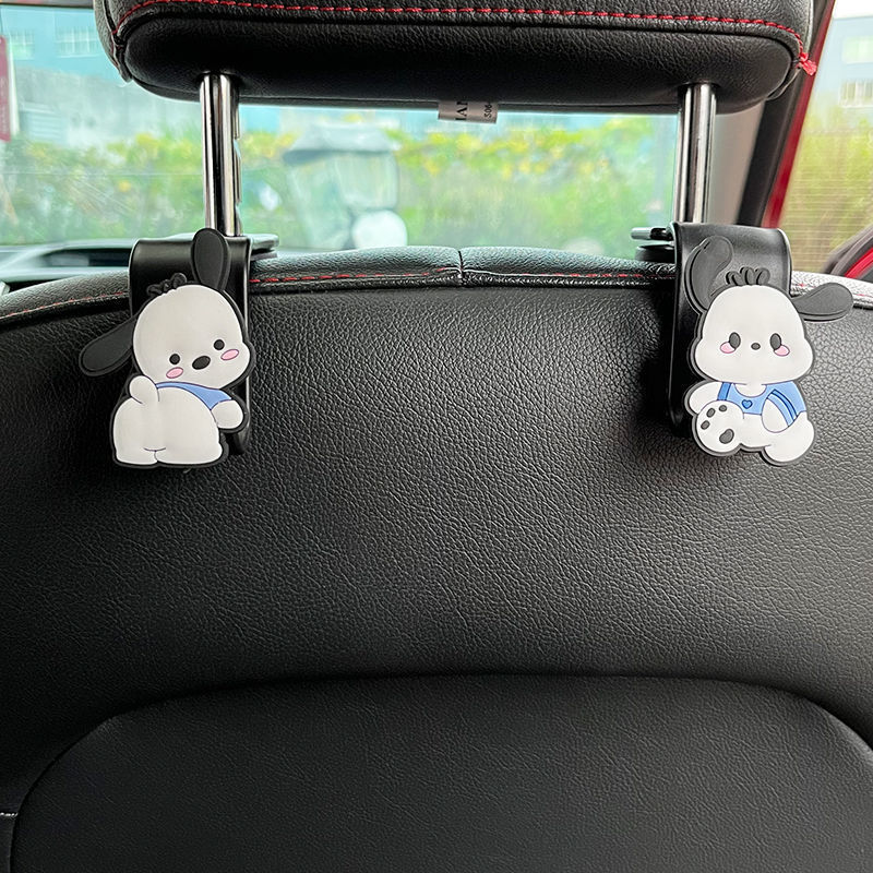 Asiento de automóvil espalda gancho lindo perro Pachia para la cola trasera del automóvil gancho red multifuncional suministros