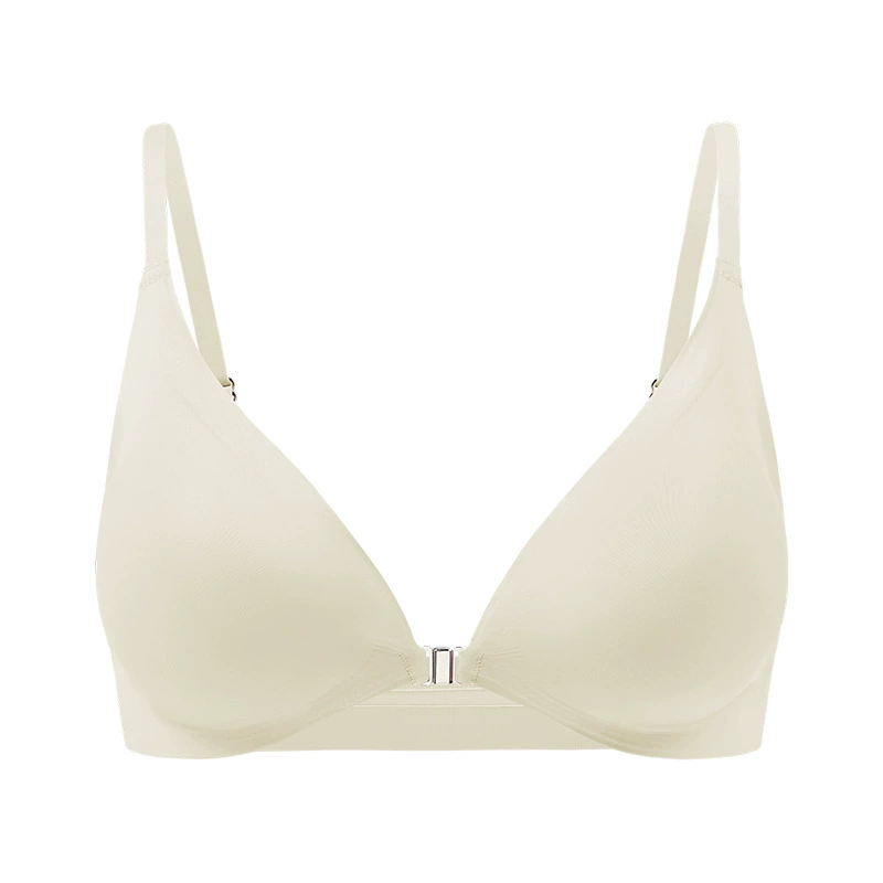 Бюстье-балконетная бюстье бюстье? (Note: This item: Push-up Thin Bra) Перевод: Тонкий бюстгальтер push-up, женский размер плюс, передняя застежка, ультратонкий бесшовный