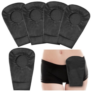 New Black Ostomy Bag Cover, Odor Control Elastic Bag, Special Fixation Abdominal Belt for Stoma Care