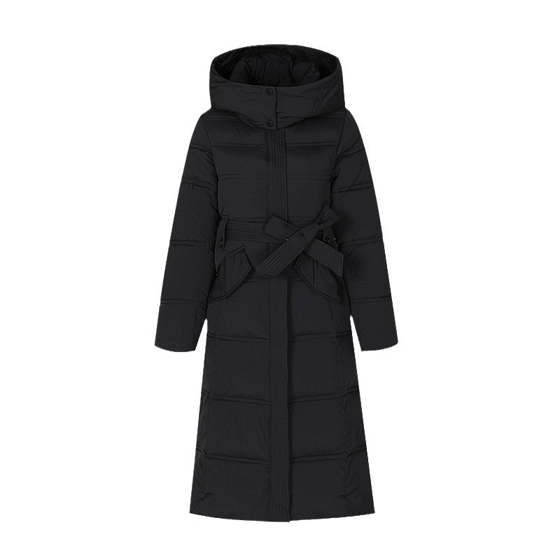 Women's Clothing cotton jacket medium and long style fashionable and high end cotton jacket, waist hugging, thickened and warm women's jacket_voghion.com