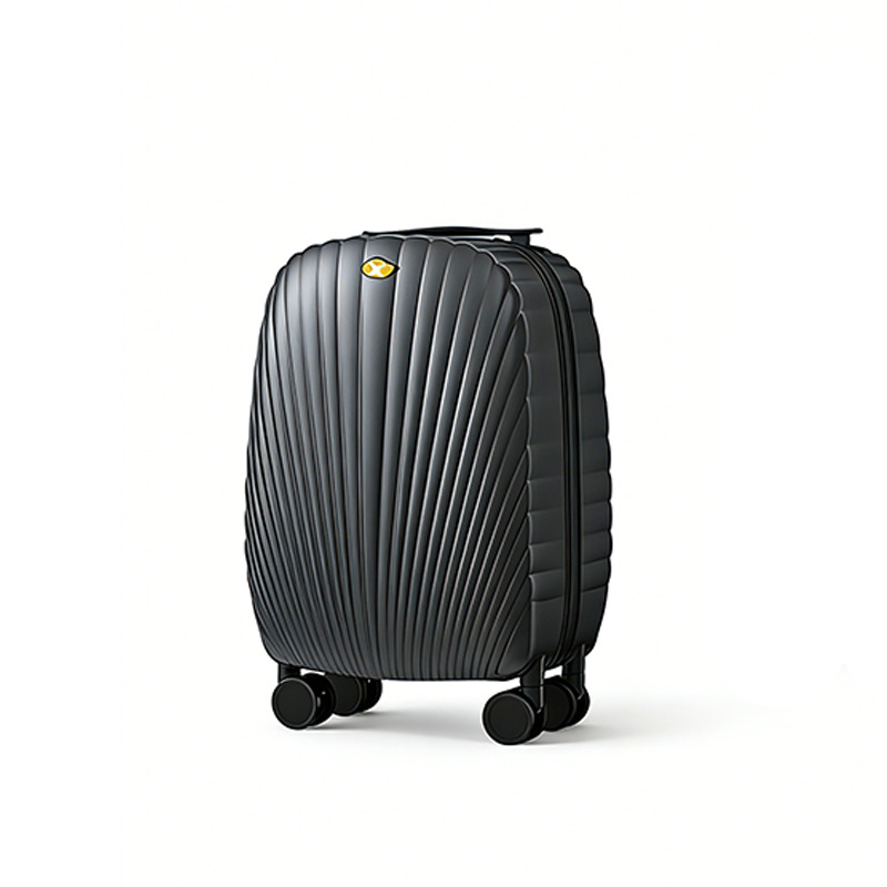 Vali nhựa PC 20 inch nhẹ chống rơi bánh xe êm — Vàng chanh