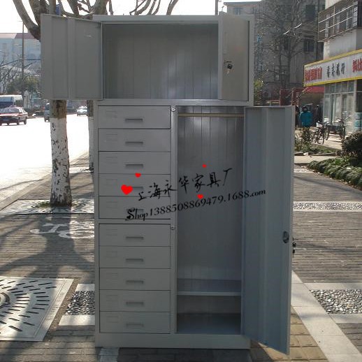 厂家供应优惠 包邮偏十斗三门柜文件柜 铁皮柜档案柜资料柜