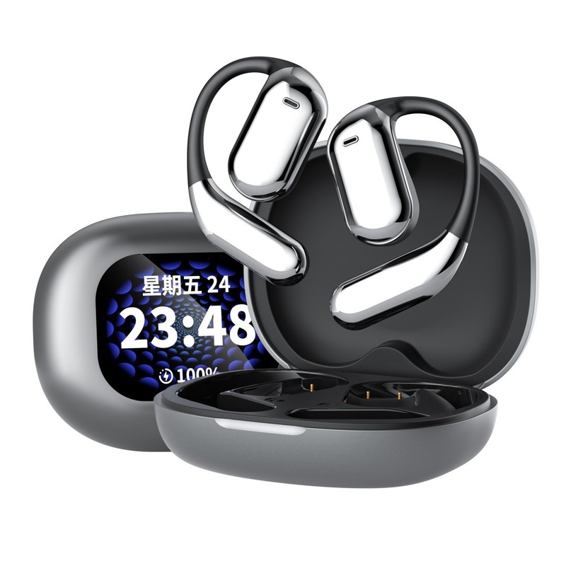 新しい国境を越えたQ16Proワイヤレスイヤホンbluetooth超長航続OWSカラースクリーンノイズが耳に入らないbluetoothイヤホン|undefined