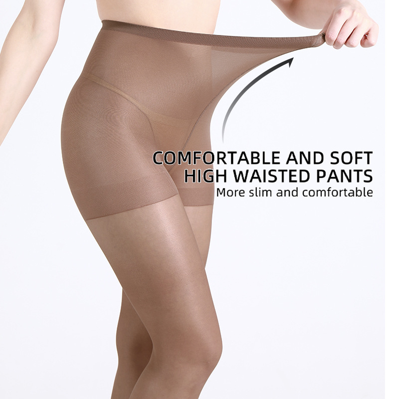 Medias de mujer transfronterizas primavera y verano delgadas medias de mujer color de carne sexy invisible anti-gancho no se desprende de medias negras